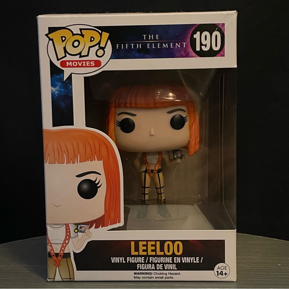 Funko pop Leeloo 190 NIB fifth element MINT